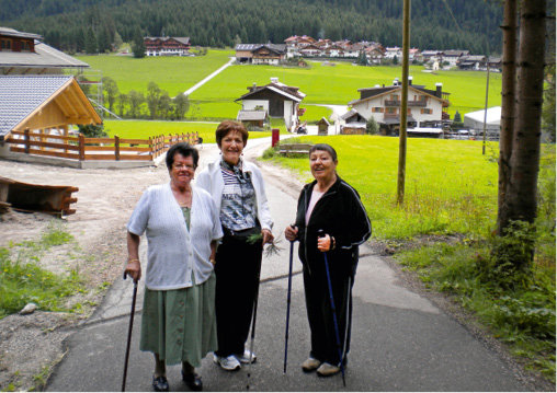 Maria, Emanuela e Johanna