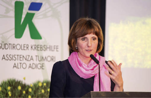 L'assessora Waltraud Deeg