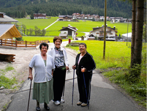 Maria, Emanuela und Johanna